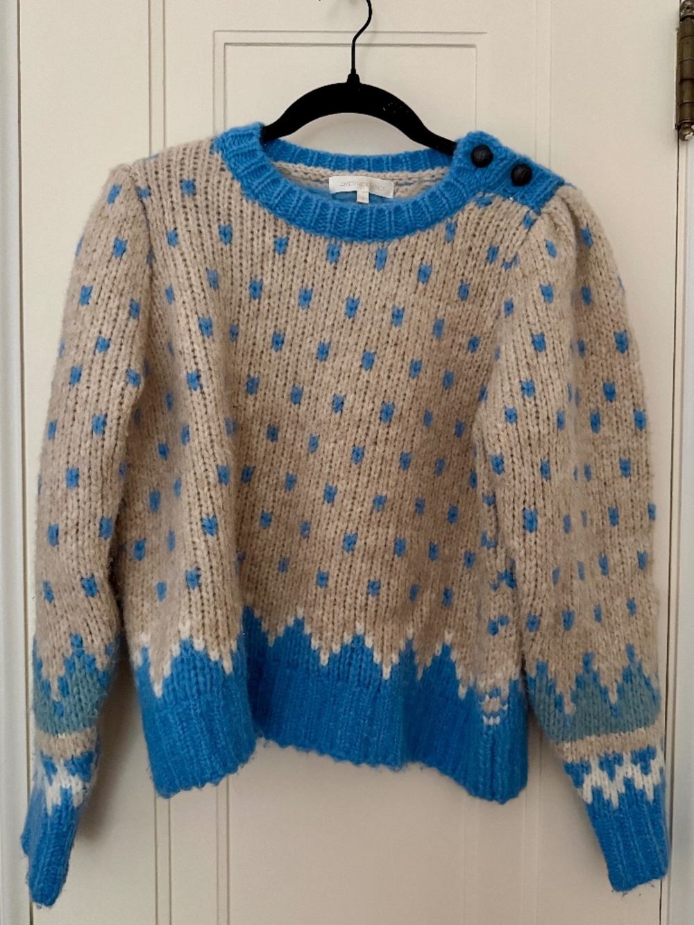 LoveShackFancy Alpaca Blend Sweater